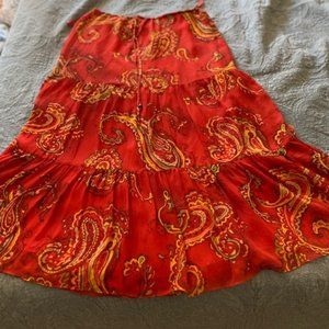 Ann Klein Summer Silk Skirt